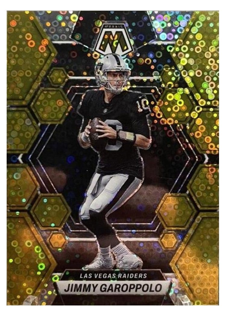 2023 Panini Mosaic Base Set Jimmy Garoppolo #118 card