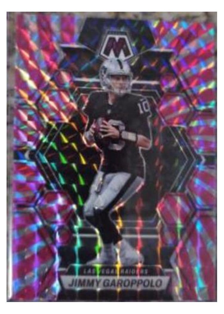 2023 Panini Mosaic Base Set Jimmy Garoppolo #118 card