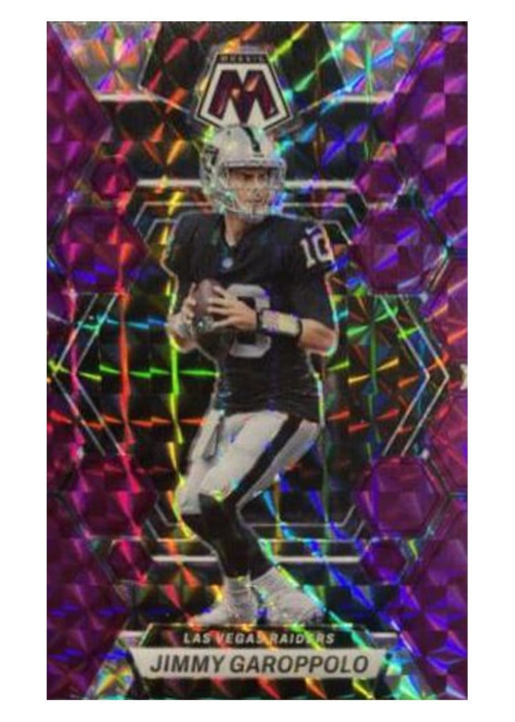 2023 Panini Mosaic Base Set Jimmy Garoppolo #118 card