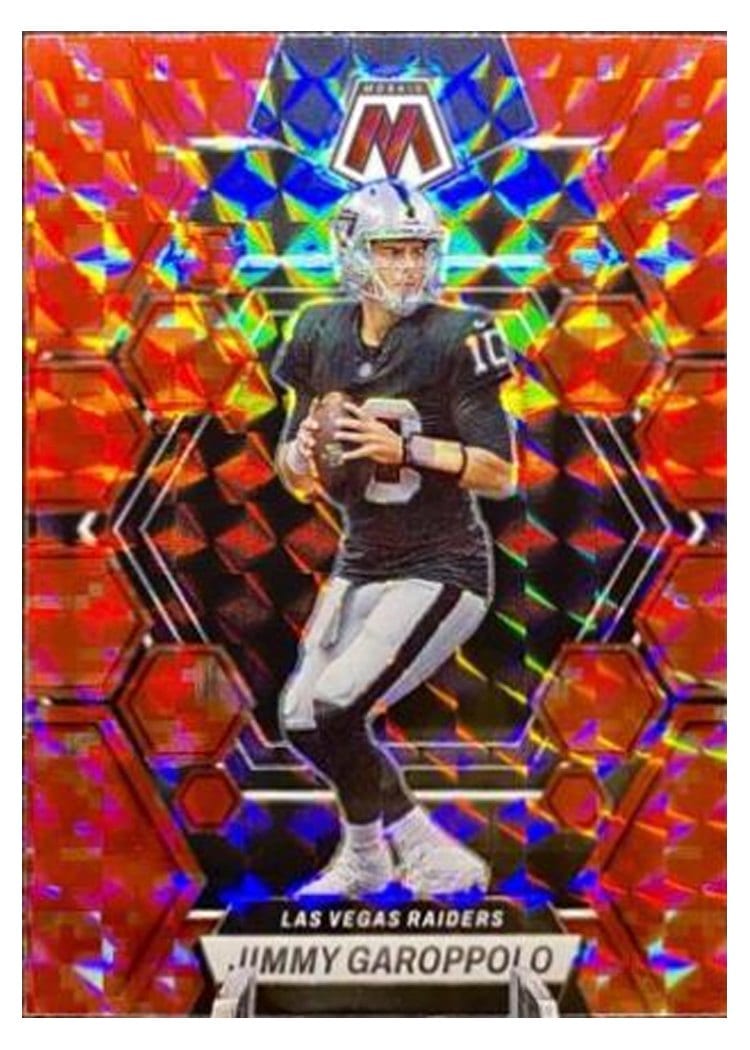 2023 Panini Mosaic Base Set Jimmy Garoppolo #118 card