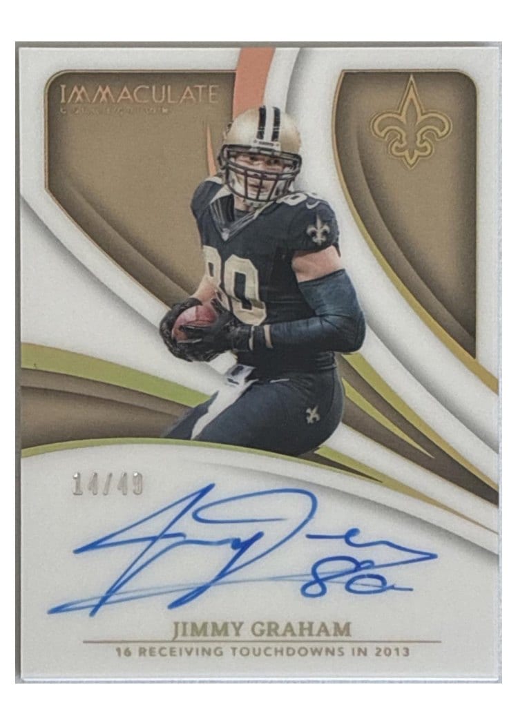 2024 Panini Immaculate Collection Immaculate Records Jimmy Graham #20 card