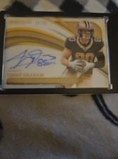 2024 Panini Immaculate Collection Statement Signatures Jimmy Graham #16 card