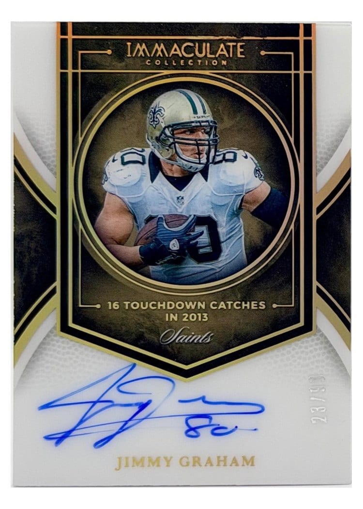 2025 Panini Immaculate Immaculate Records Jimmy Graham #13 card
