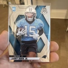 2025 Panini Mosaic Rookie Scripts Jimmy Horn Jr. #RS-JHJ card
