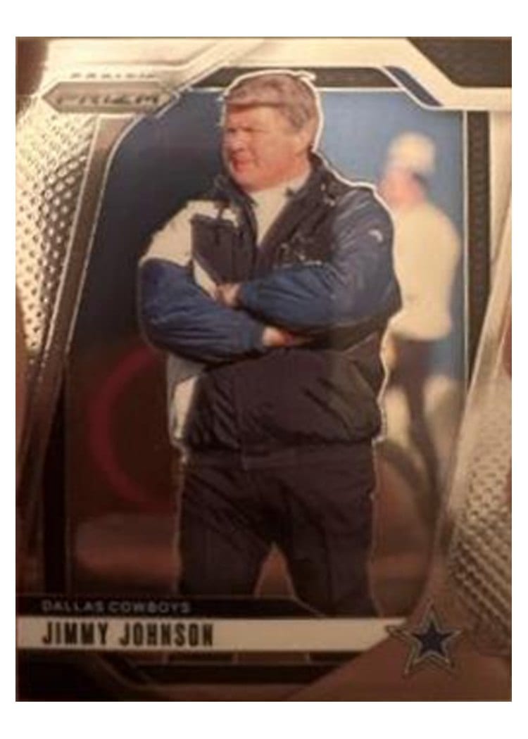 2024 Panini Prizm Base Set Jimmy Johnson #82 card