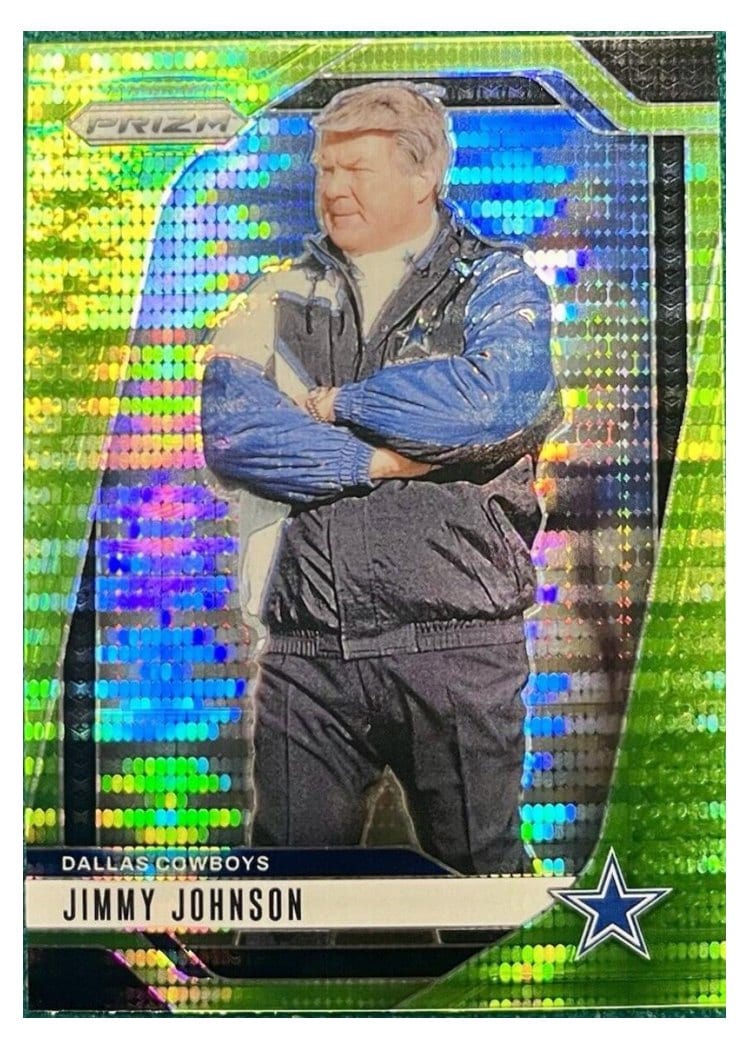 2024 Panini Prizm Base Set Jimmy Johnson #82 card