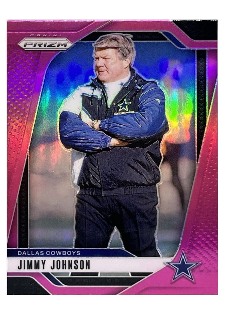 2024 Panini Prizm Base Set Jimmy Johnson #82 card