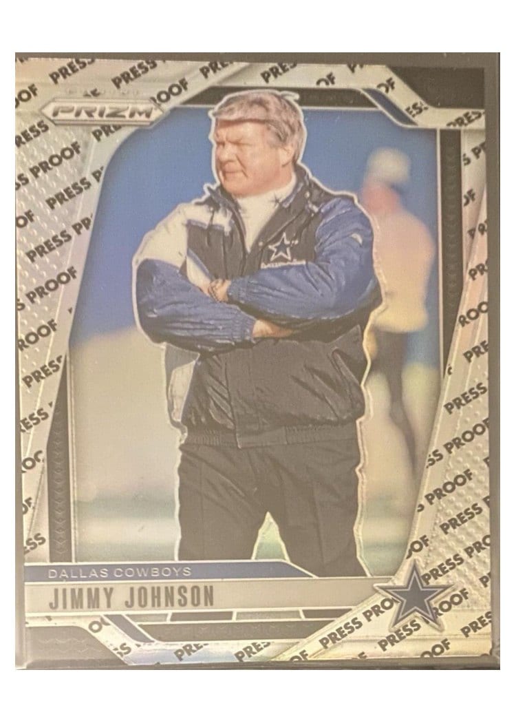 2024 Panini Prizm Base Set Jimmy Johnson #82 card