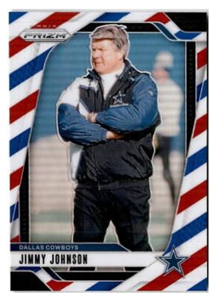 2024 Panini Prizm Base Set Jimmy Johnson #82 card