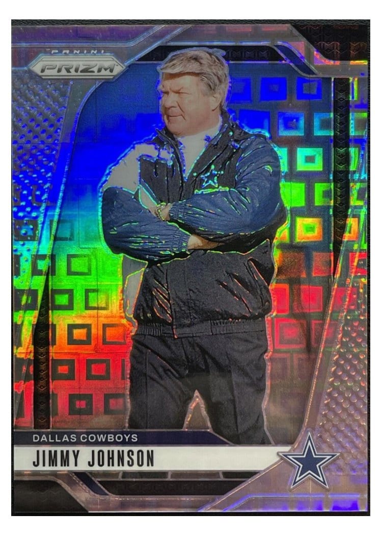 2024 Panini Prizm Base Set Jimmy Johnson #82 card