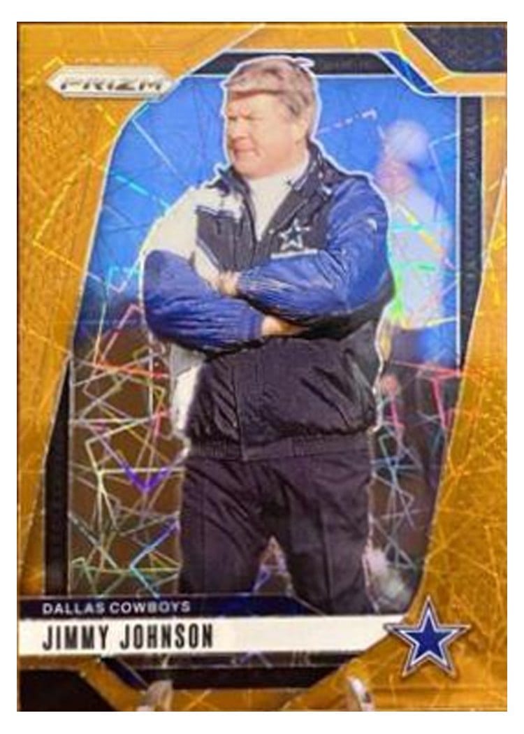 2024 Panini Prizm Base Set Jimmy Johnson #82 card