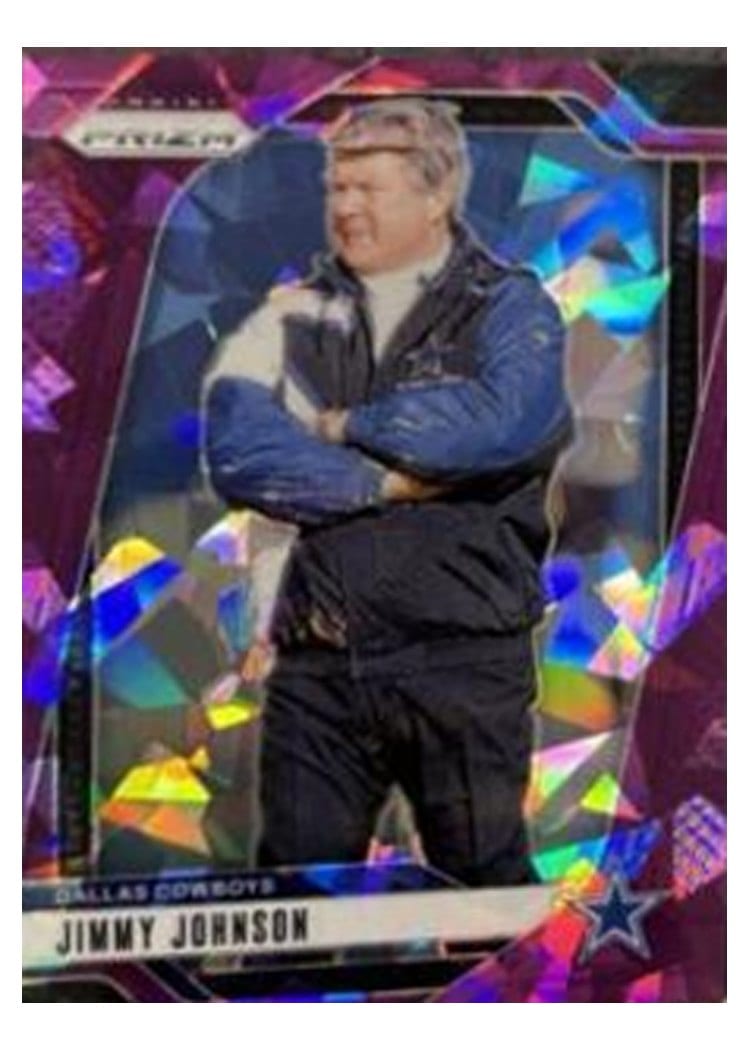 2024 Panini Prizm Base Set Jimmy Johnson #82 card