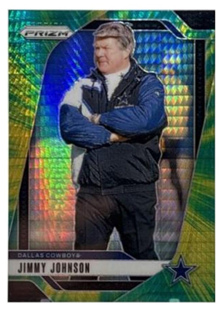 2024 Panini Prizm Base Set Jimmy Johnson #82 card