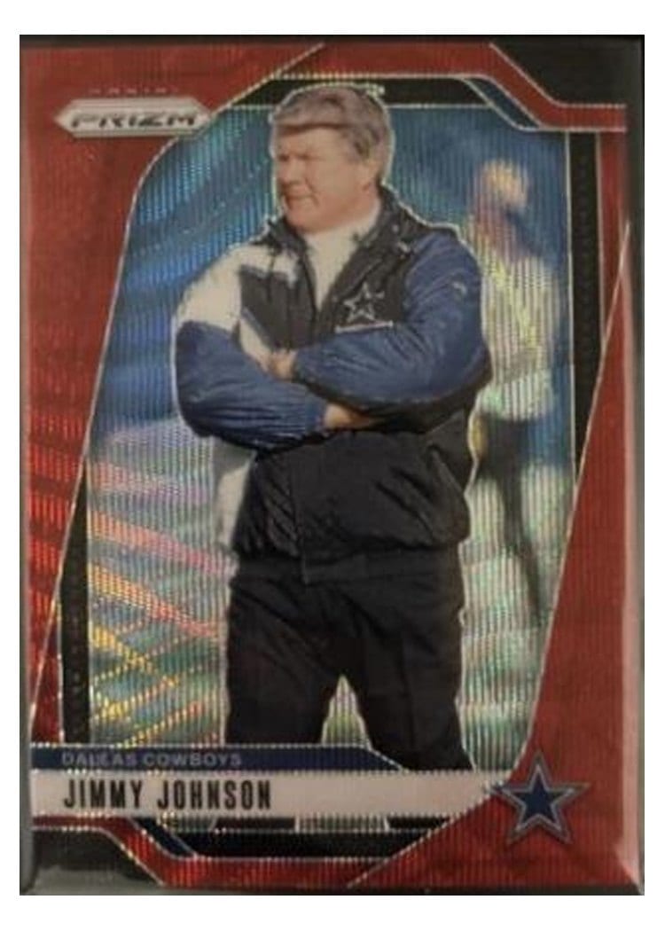 2024 Panini Prizm Base Set Jimmy Johnson #82 card