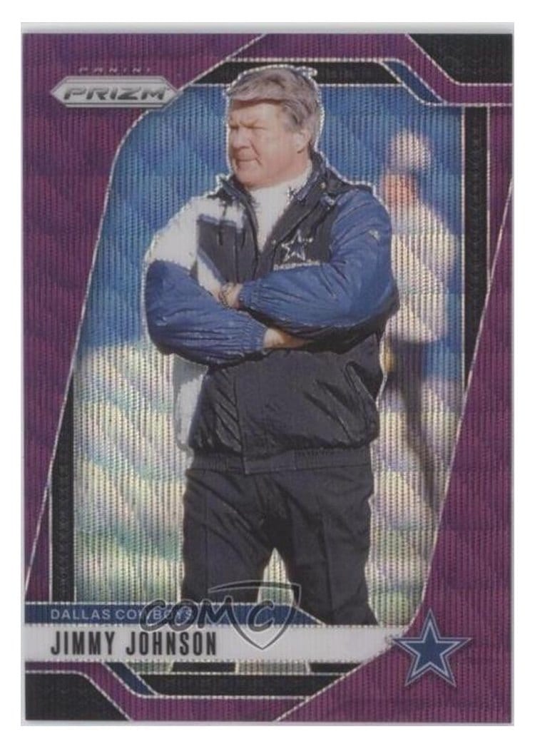 2024 Panini Prizm Base Set Jimmy Johnson #82 card
