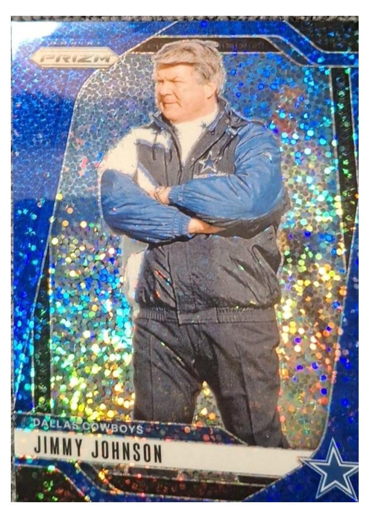 2024 Panini Prizm Base Set Jimmy Johnson #82 card