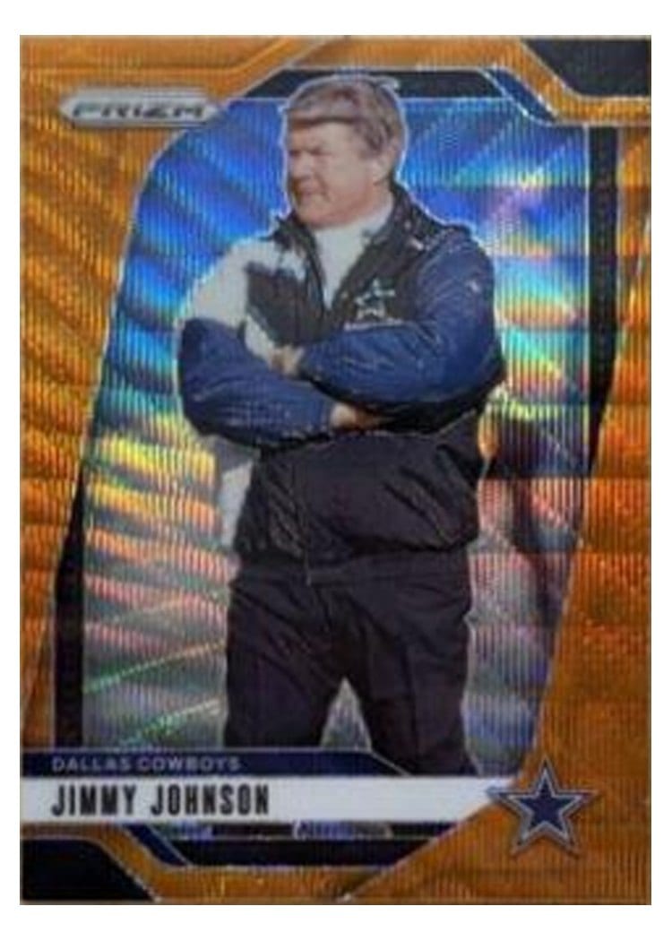 2024 Panini Prizm Base Set Jimmy Johnson #82 card