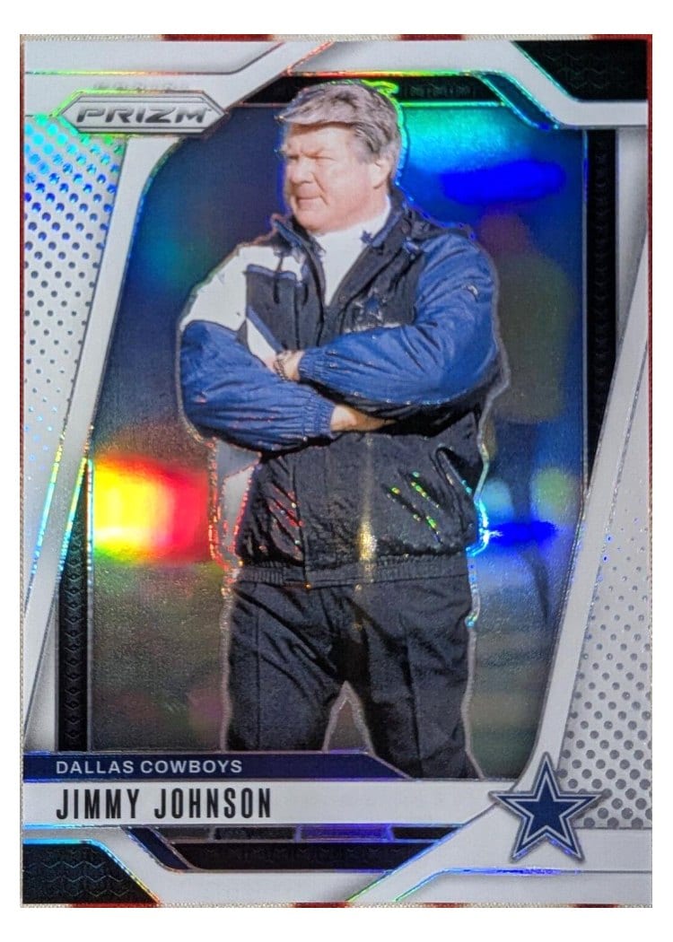 2024 Panini Prizm Base Set Jimmy Johnson #82 card