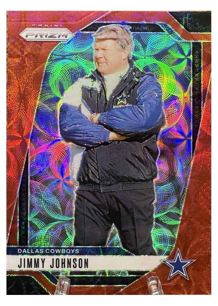 2024 Panini Prizm Base Set Jimmy Johnson #82 card