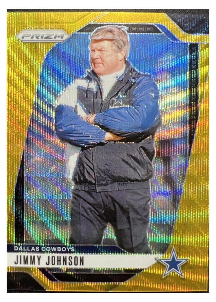 2024 Panini Prizm Base Set Jimmy Johnson #82 card
