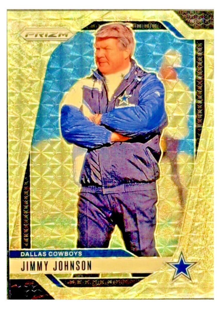 2024 Panini Prizm Base Set Jimmy Johnson #82 card