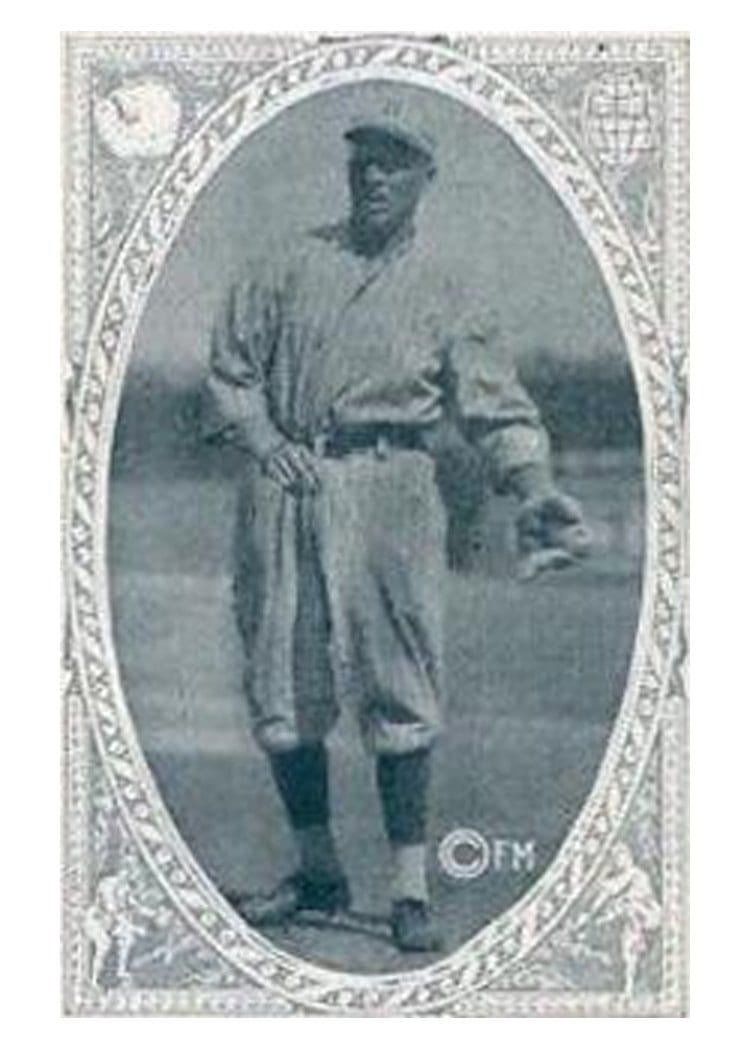 1922 E120 American Caramel Jimmy Johnston card