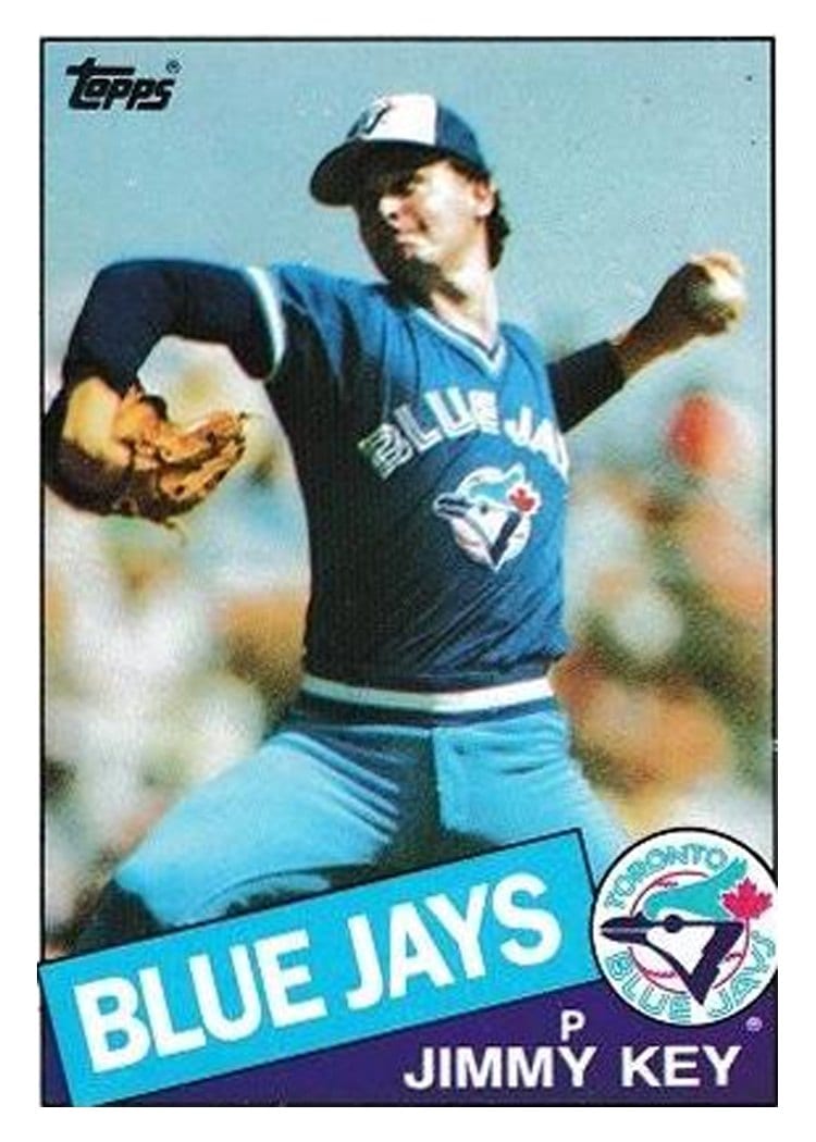 1985 Topps Jimmy Key #193 card