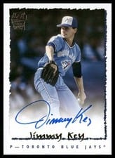 2024 Topps Archives Fan Favorite Autographs Jimmy Key #95FF-JK card