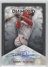 2023 Topps Diamond Icons Autographs Jimmy Rollins #AC-ROL card