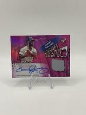 2025 Topps Pristine Popular Demand Autograph Relics Jimmy Rollins #PPDAR-JRO card