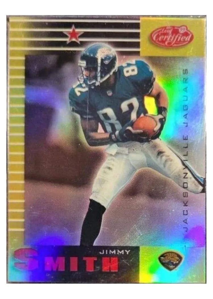 1999 Leaf Certified Jimmy Smith Mirror Gold #41 card