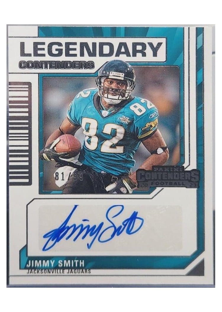 2023 Panini Contenders Legendary Contenders Autographs Jimmy Smith #15 card