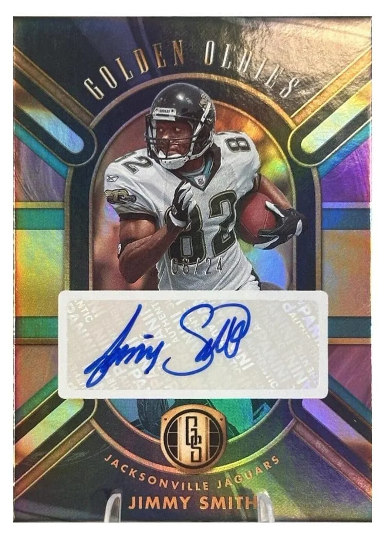 2024 Panini Gold Standard Golden Oldies Autograph Jimmy Smith Rose Gold #GO-JSH card