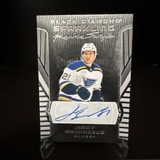 2025-26 Upper Deck Black Diamond Sparkling Rookie Scripts Jimmy Snuggerud #SRS-JS card