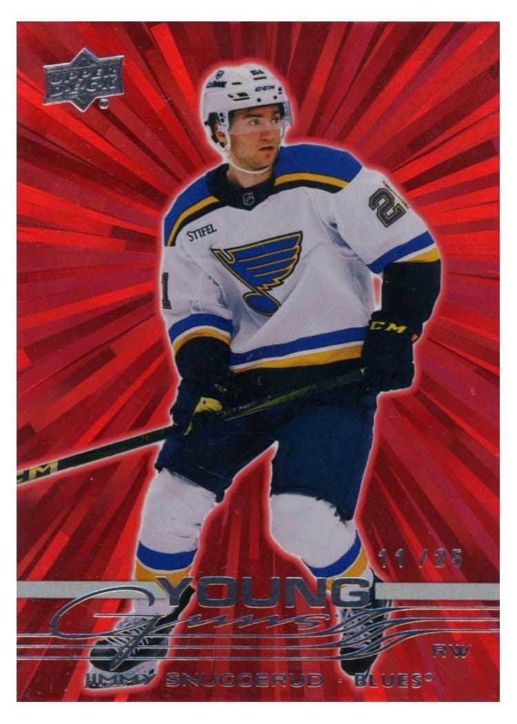 2025 Upper Deck Jimmy Snuggerud #207 card