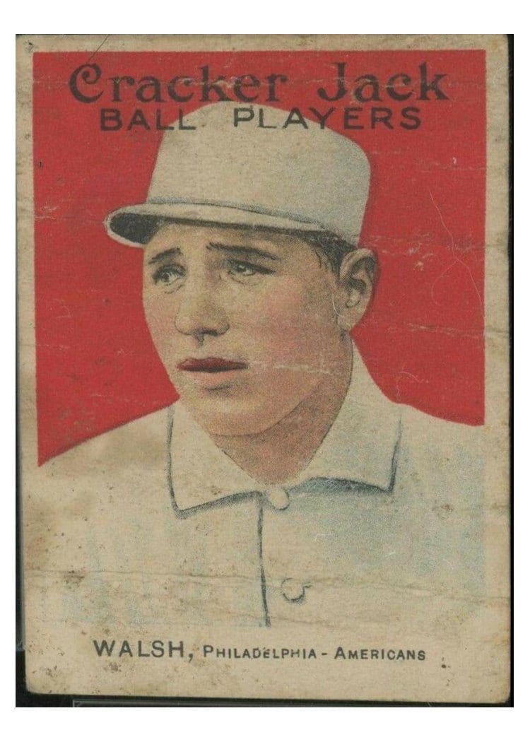 1915 Cracker Jack Jimmy Walsh #144 card