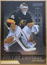 2023-24 SkyBox Metal Universe 2008-09 Rookie Retros Jiri Patera #R-31 card