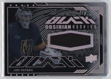 2023-24 SPx UD Black Obsidian Rookie Jerseys Jiri Patera #ORJ-PA card