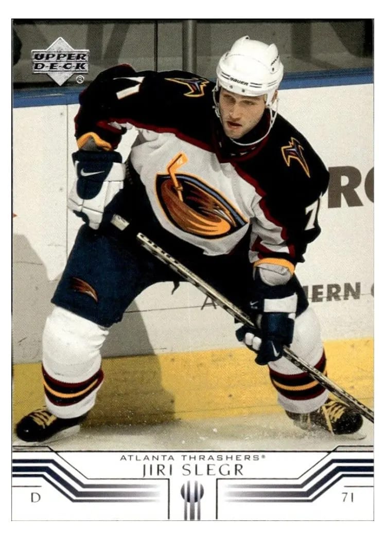2001 Upper Deck Jiri Slegr #10 card