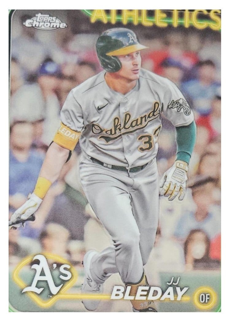 2024 Topps Chrome Base Set JJ Bleday #190 card