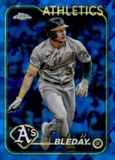 2024 Topps Chrome Sapphire Edition Base Set JJ Bleday #147 card