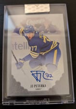 2023-24 Upper Deck Clear Cut Champs Autos JJ Peterka #C-JP card