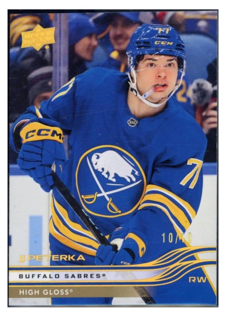 2025-26 Upper Deck Base Set JJ Peterka #13 card