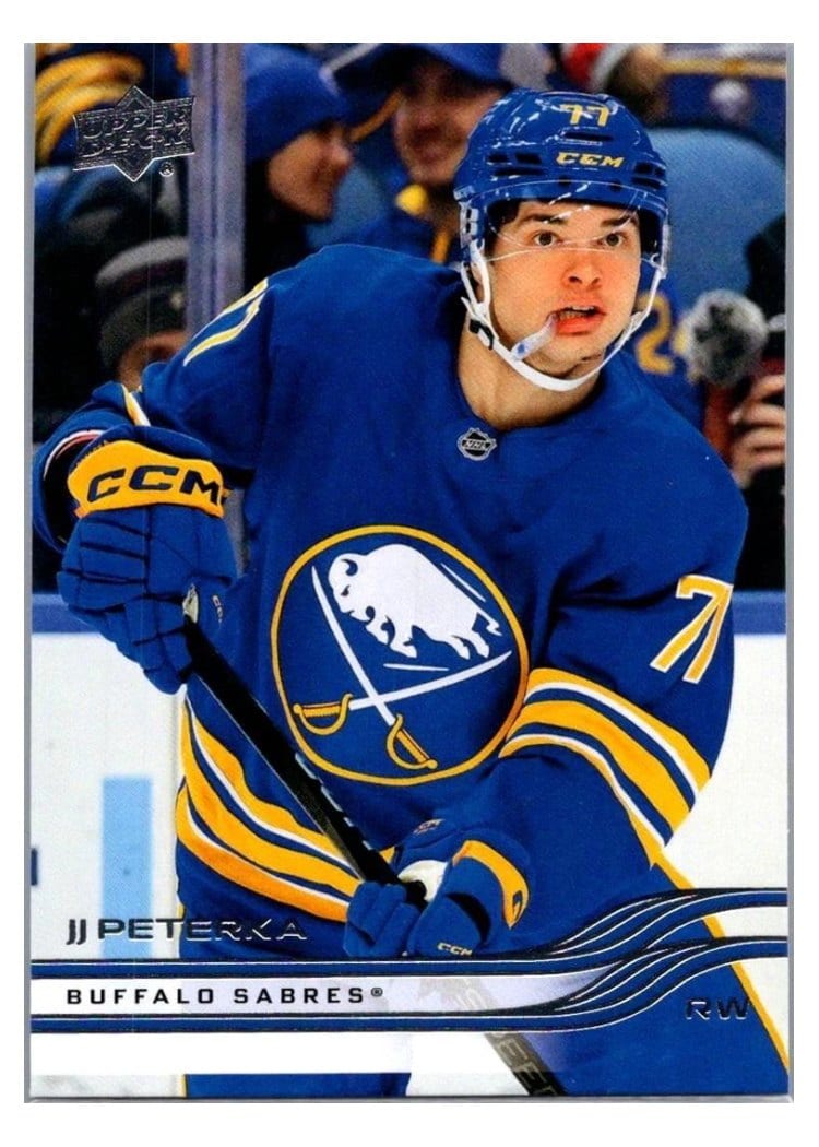 2025-26 Upper Deck Base Set JJ Peterka #13 card