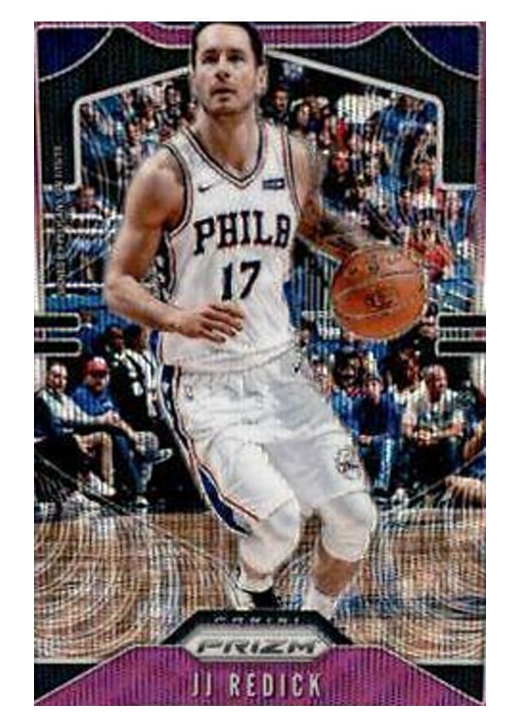 2019-20 Panini Prizm Base Set JJ Redick Purple Wave Prizm #36 card