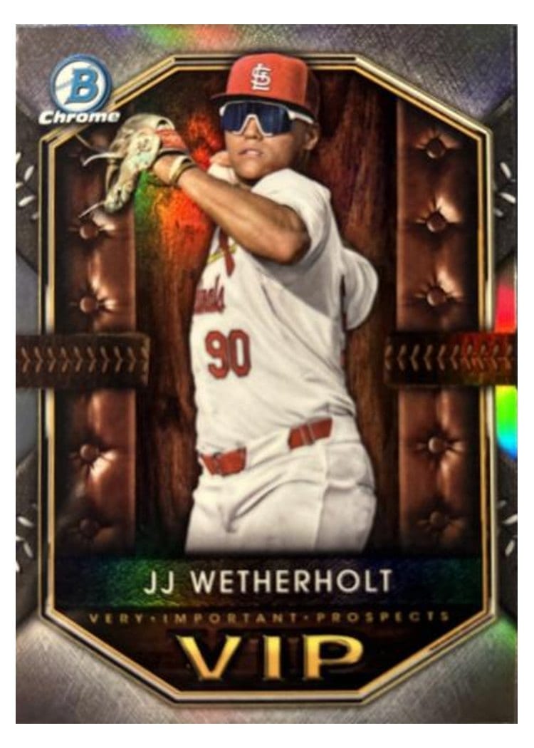 2025 Bowman Very Important Prospects JJ Wetherholt #VIP-18 card