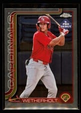 2025 Topps Pro Debut Chrome JJ Wetherholt #PDC-94