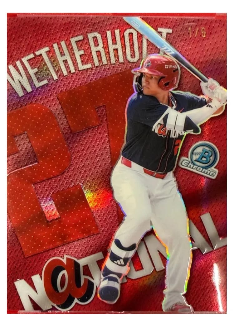 2026 Bowman Patchwork JJ Wetherholt #P-29 card