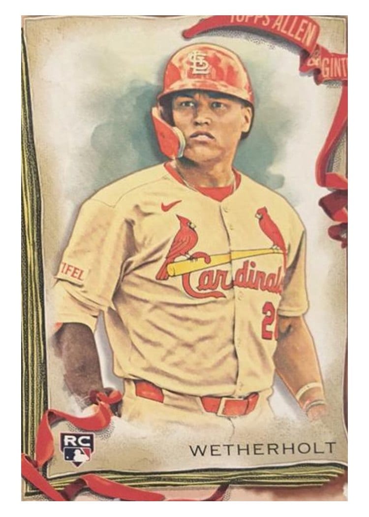 2026 Topps Allen & Ginter JJ Wetherholt #183 card