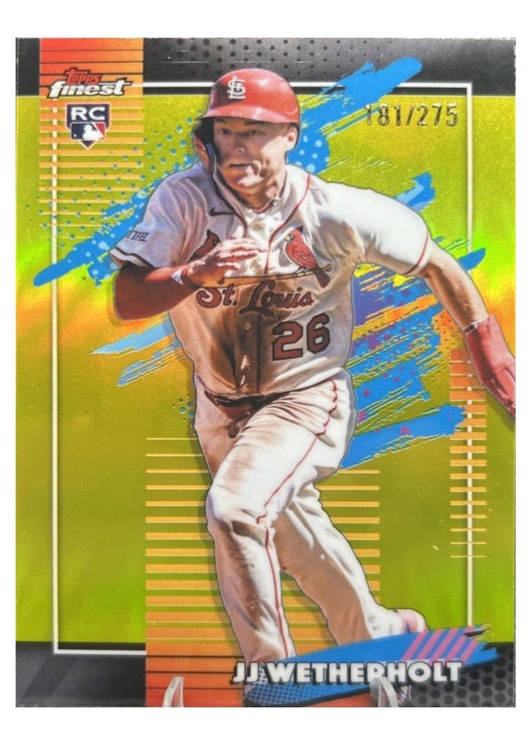 2026 Topps Finest JJ Wetherholt #127 card